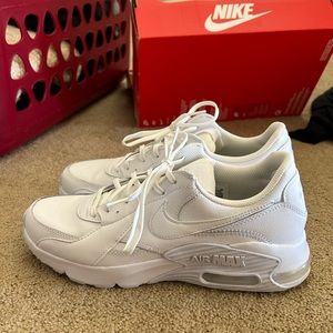 White Nike Air Max Excee